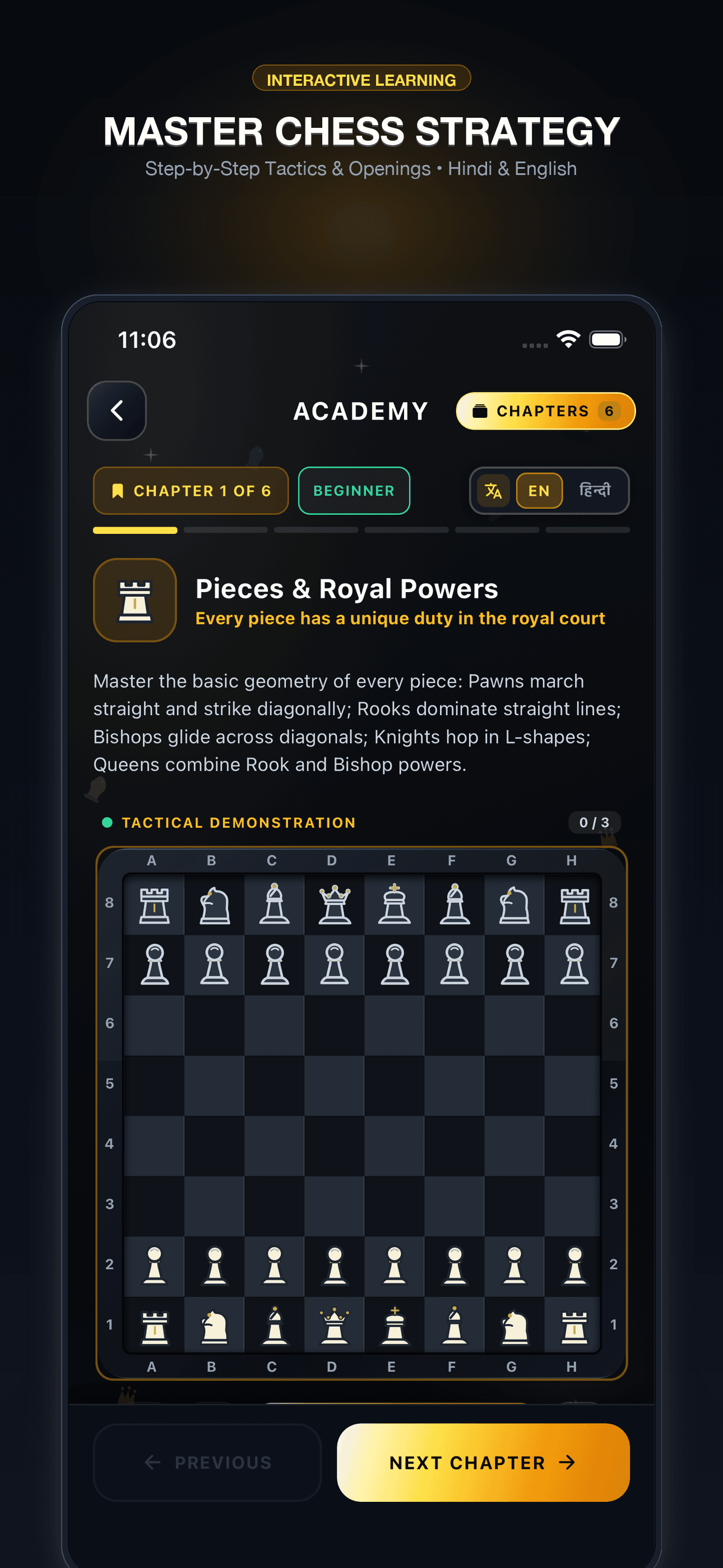 Chess Academy Interactive Drills