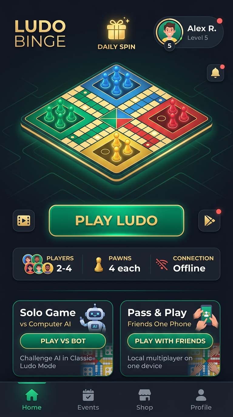 Ludo Binge In-App Production Capture